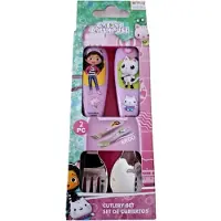 Procos Gabby’s Dollhouse - Wonderland Bestekset Kind – 2-delig – Lepel & Vork – Veilig Leren Eten – Roestvrijstaal – Meisjes
