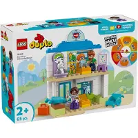 LEGO DUPLO Town Eerste Bezoek met Het Dokter Kantoor Speelset - Educatief Speelgoed voor Peuters