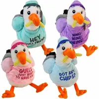 PMS Möwen 4er Set Plüschtiere mit Shirts und Mützen