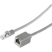 S-Impuls S/FTP CAT7 netwerk verlengkabel | LSZH | grijs | 10 meter