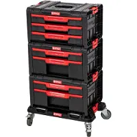 Qbrick System PRO - Gereedschapskoffer Set - Mobiel - 7 Laden - Modulair