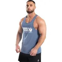 Gorilla wear Classic Tank Top - Coronet Blauw - 3XL