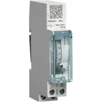 Hager EHN010 programmeertimer zonder reservegang, dagklok, 1S, 16A (EHN010)