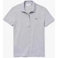 Lacoste Polo Women PF5462 Slim Fit Silver Chine-Maat 42