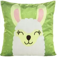 Eurofirany Kinder Kussenhoes Lama 45x45cm Velours -