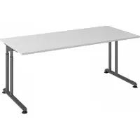 Hjh OFFICE PRO ZENO 19 G | 180x80 - 180 x 80 Tafelhoogte I In hoogte verstelbaar Grijs/Grafiet