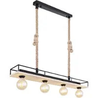 Globo Hanglamp Trixi Touw