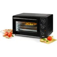 Primo PR255OV Vrijstaande Oven - Heteluchtoven met Grillfunctie - 45L - 2000W - Zwart