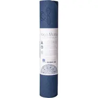 Berk Esoterik Yogamat ecofriendly blauw met flower of life