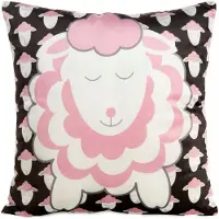 Eurofirany Kinderkussenhoes 45x45 cm met schaapjes - Decoratief en Zacht