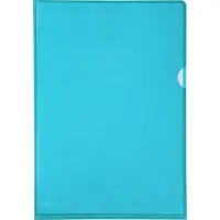 Exacompta 10x Pak van 10 L mappen - gladde en stevige PVC 13/100e - A4 - Geassorteerd - 660500E