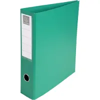 Exacompta 50 mm Ringband Karton, PU (Polyurethaan), PVC (Polyvinylchloride) A4+ 4 Ringen Groen 51743E 10 Stuks