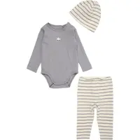 Fixoni Set duifblauw / pasteelgeel