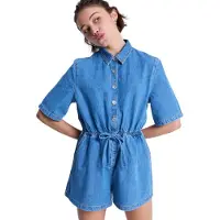 Roxy Jumpsuit 'Real Tomorrow' blauw denim