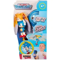 Smooshzees speelgoed Sonic the Hedgehog en Tails actiefiguren.