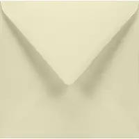 Netuno Gladde ecru enveloppen vierkant K4-155 - 155 x 155 mm - 25 stuks - NK natgelijmde - 120 gram - Munken -