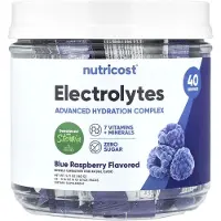 Nutricost - Elektrolyten Hydratatie Stickpakketten (156 g, Blauwe Framboos)