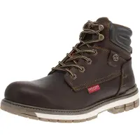Dockers by Gerli Winterlaarzen - Winter Boot - EU41 tot EU45 - voor Mannen - donkerbruin | Maat 43