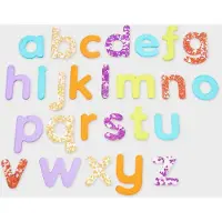 TickiT Doorschijnende Regenboog Glitterletters