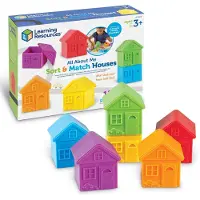 Learning Resources All About Me Sort & Match Houses - 3+