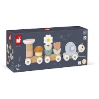 Janod Swc Snail Train Veelkleurig Kinderen