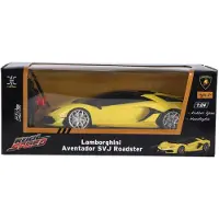 Kool Speed Radiografisch bestuurbare auto lamborghini 1:24 aventador svj roadster geel