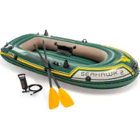 Intex Opblaasboot Intex Seahawk 2 pers Boot Set
