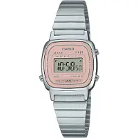 Casio Digitaal horloge 'Sportiv' rosa / zwart / zilver