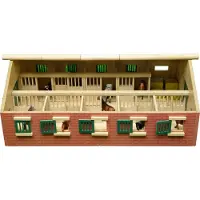Kids Globe farming Paardenstal met 9 paardenboxen |