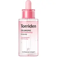 Torriden CELLMAZING Pore Perfecting Ampoule 30ml (1.01 fl. oz.) | Verbetert Huidelasticiteit | 5D Collageen, Peptide Complex