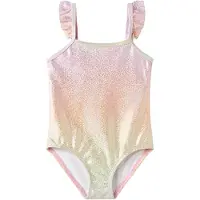 Name it Badpak 'NMFzola' pastelgroen / abrikoos / rosa