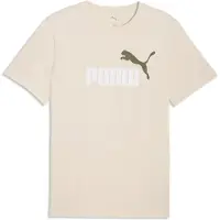 Puma Ess 2 Color No. 1 Logo heren T-shirt beige maat XL