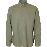 Selected Overhemd 'SLHCLAY' kaki