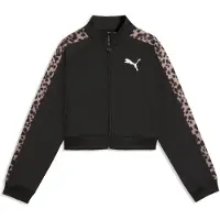 Puma Sportjas 'T7 Animal' zwart / wit