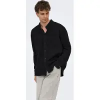 Only & Sons Overhemd 'ONSORSON' black denim