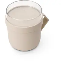 Brabantia Make & Take Soepbeker To Go - 600 ml - Kunststof - Soft Beige