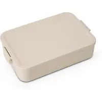 Brabantia Make & Take Bento Lunchbox/Broodtrommel - incl Bentobox - Large - Kunststof - Soft Beige