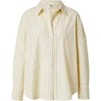 ONLY Blouse 'ONLOregon Alva' pastelblauw / donkerblauw / lichtgeel