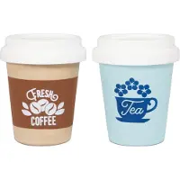 Le Toy Van Honeybake Eco-Cups - Thee en koffie - 2 stuks