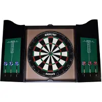 Arrow180 dartbordkastset, inclusief sisal dartbord en stalen darts