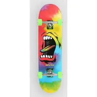Santa Cruz Skateboard Screaming Big Mouth Tie-Dye 8.0