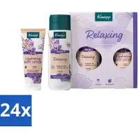 Kneipp – Relaxing Moments – Geschenkset – Lavendel – Douchegel & Bodylotion - Voordeelverpakking - 4 stuks - Douchegel - Bodylotion