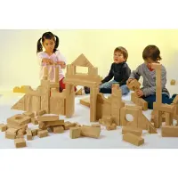 WEPLAY Zachte Houten Bouwblokken 152-delig – EVA Foam Bouwstenen – Veilig & Educatief Constructiespeelgoed voor Kinderen – Duurzaam & Lichtgewicht – Voor Thuis, School & Kinderopvang