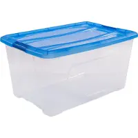 Iris - Topbox - 45 liter - 57,5 x 39 x 30 cm - blauw
