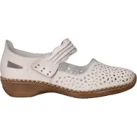 Rieker 41399 Bandschoenen | Maat 38 Dames Beige