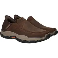 SKECHERS Slip-ons bruin