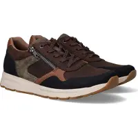 Rieker Sneakers bruin Leer Maat 45