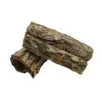CeramicNature Catappa Bark Tubes - Aquarium - Ornament - Bruin