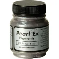 Jacquard pigment speelgoed Pearl Ex 21 gr Antiek Zilver creatief.
