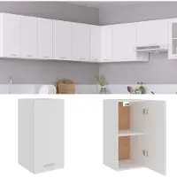 vidaXL Bovenkast Lyon 29,5x31x60 cm bewerkt hout wit